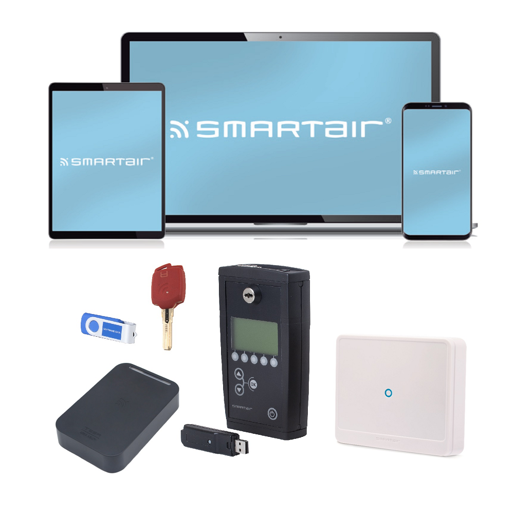 SMARTair software wireless online systeem