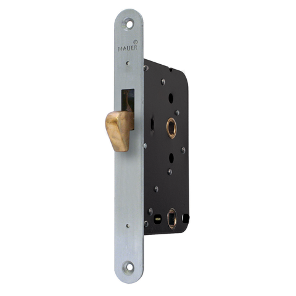 01134W009301013 Mauer 1134 Bathroom sliding door lock varnished RAL9010