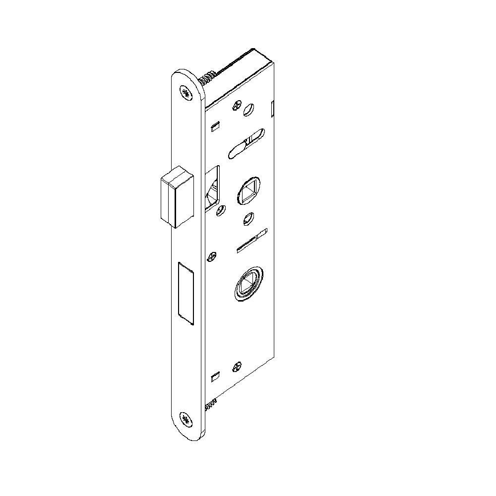 04445W006300183 mauer 4445 D+N CYLINDER/BLACK magnetic