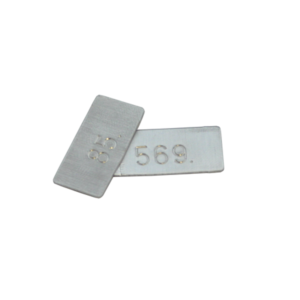 06800-8 nummerplaatje aluminium met nummer