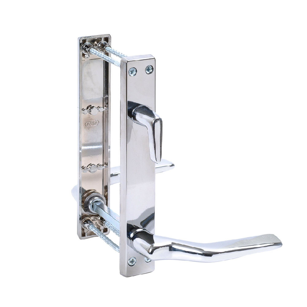 Binnenkort in ons assortiment! Soon you can find more information about the ASSA smal door furniture.